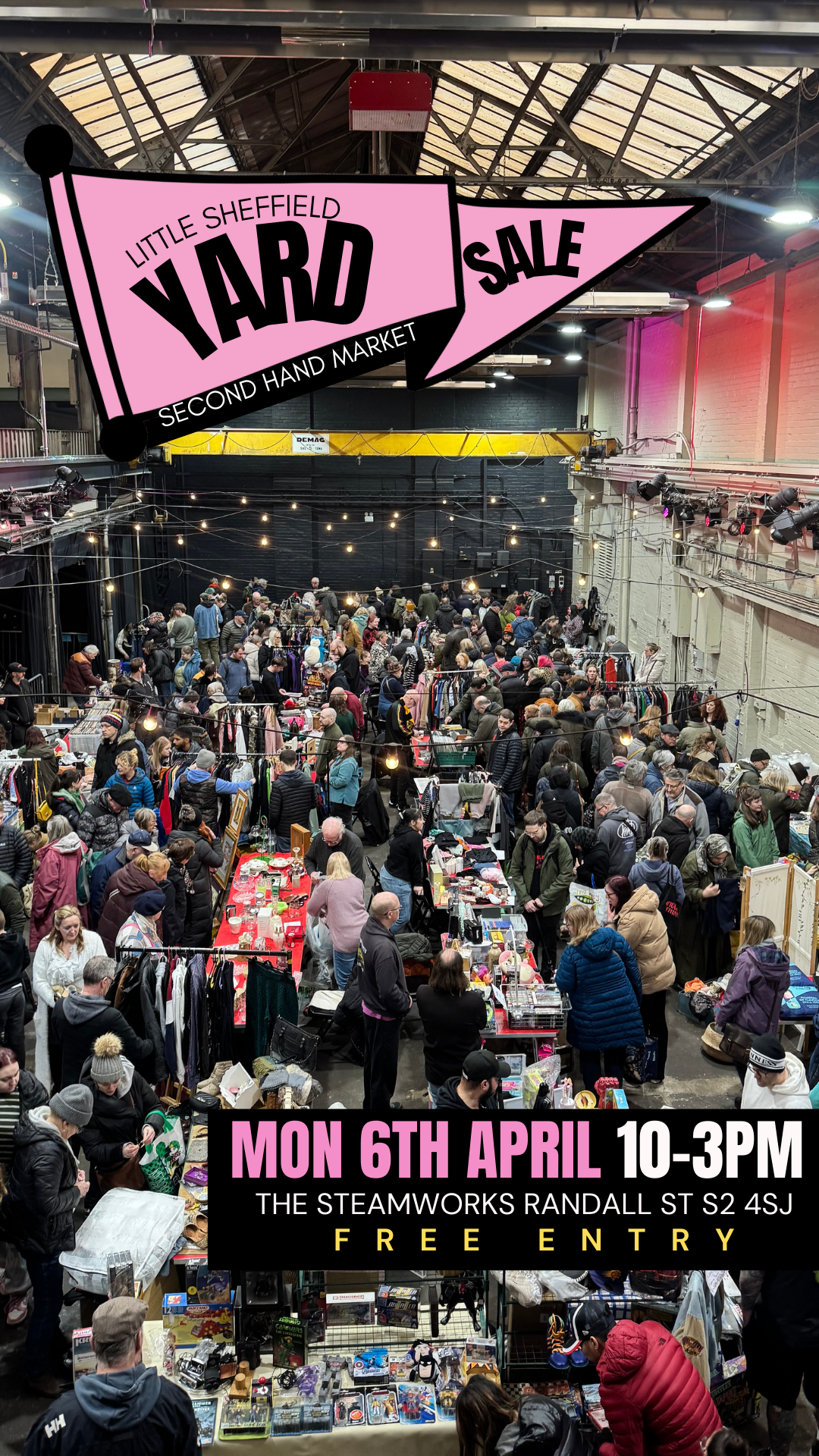 Yard Sale Pitch £18 - Mon 6th April