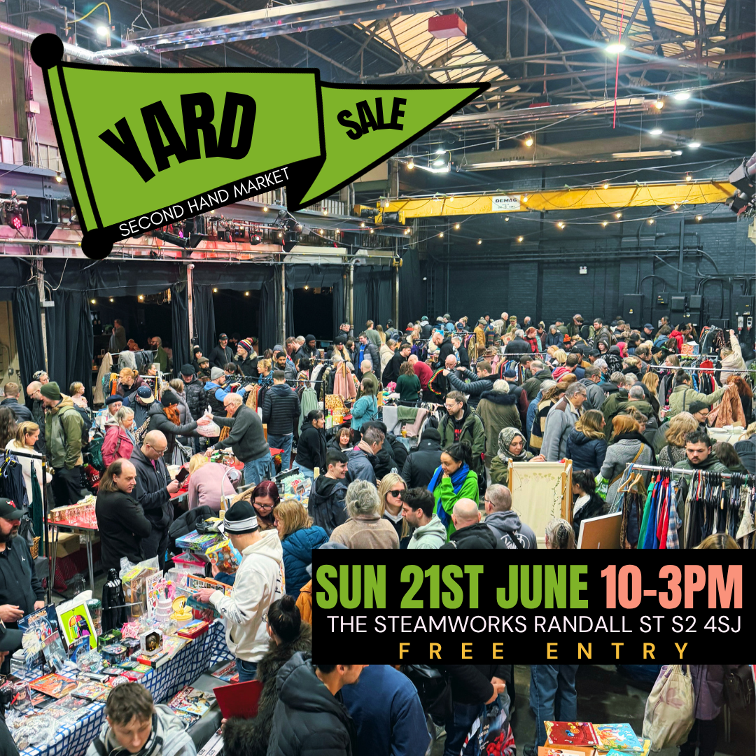 Yard Sale Pitch £18 - Sun 21st June