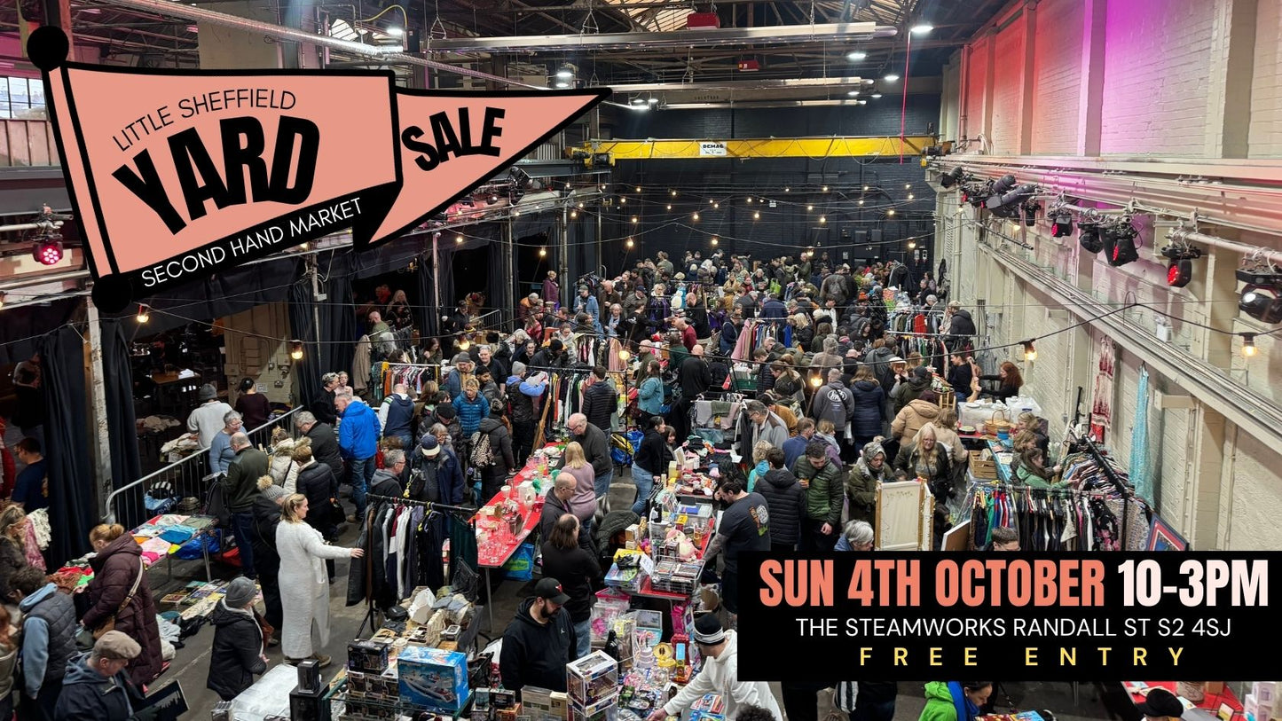 Yard Sale Pitch £18 - Sun 4th October