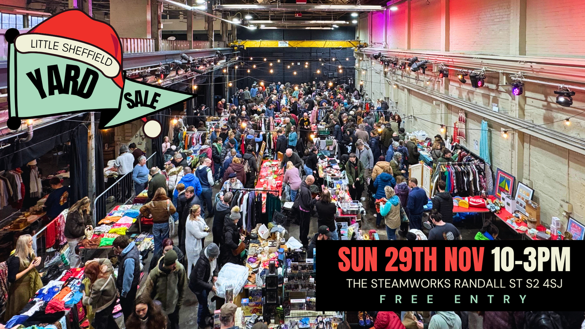 Yard Sale Pitch £18 - Sun 29th November