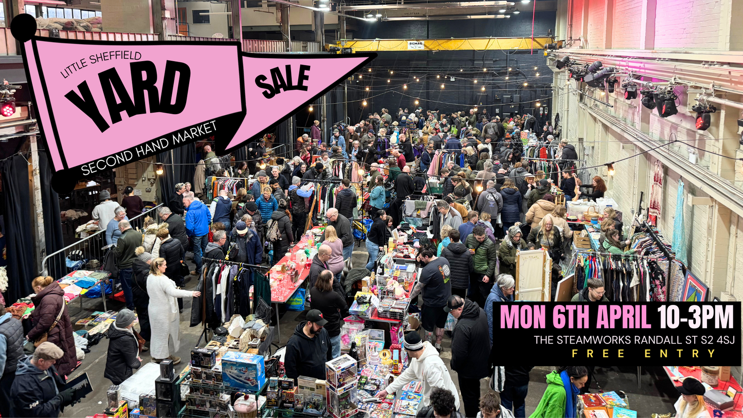Yard Sale Pitch £18 - Mon 6th April