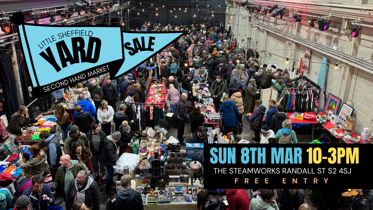 Yard Sale Pitch £18 - Sun 8th March