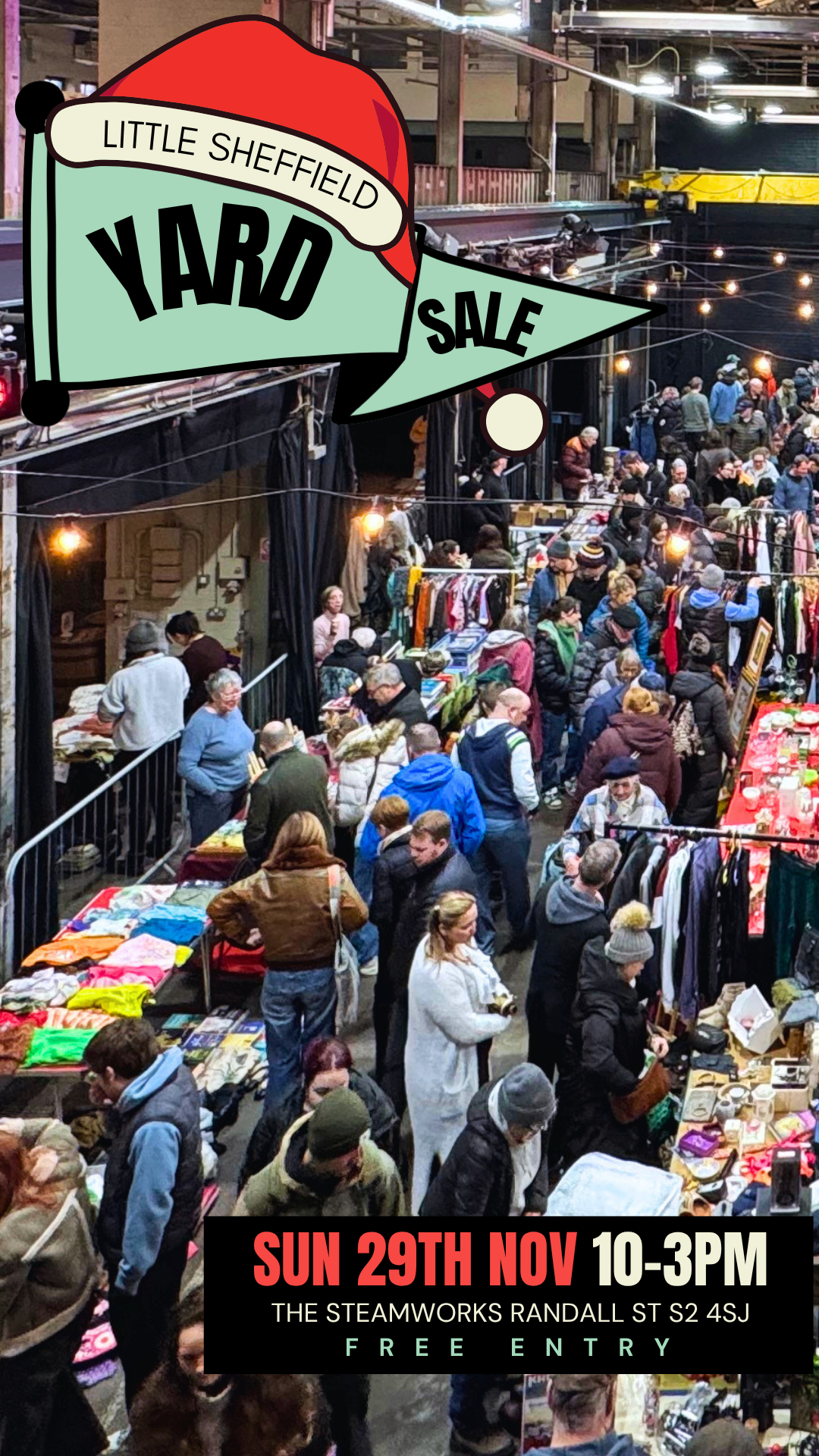 Yard Sale Pitch £18 - Sun 29th November